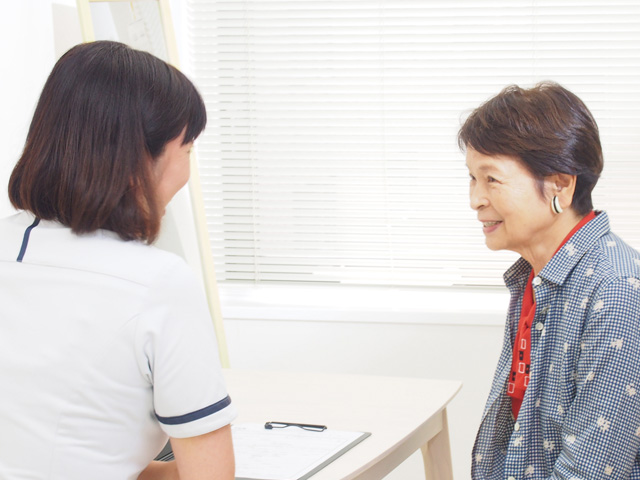 お話を丁寧にお聞きします